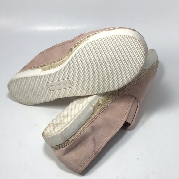 Vince Camuto Slip-On Pink Suede Espadrilles Size 8 - Picture 9 of 10